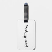 Étiquette bagage  ラゲッジタグ (裏面縦)