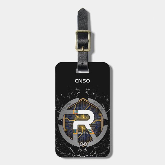 ETIQUETTE BAGAGE REMATIS 2025 ラゲッジタグ (正面縦)