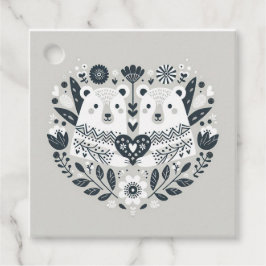 Etiquette-cadeau de Noël (lot de 12) フェイバータグ
