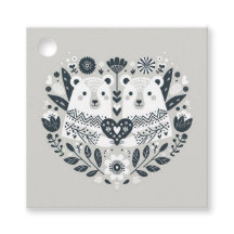 Etiquette-cadeau de Noël (lot de 12)