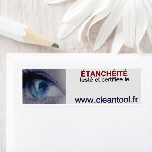 étiquette étanchéité certifié ラベル (インサイチュ)