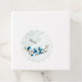 Etiquette "Fleurs bleues" フェイバータグ (インサイチュ)