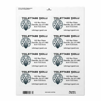 Étiquette personnalisable ラベル