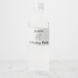Étiquette personnalisée pour bouteille d'eau d'ann ペットボトルラベル