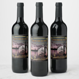 Étiquette Pour Bouteilles De Vin lot d'étiquettes ワインラベル
