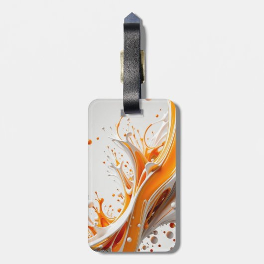 Étiquettes à bagages ラゲッジタグ (裏面縦)