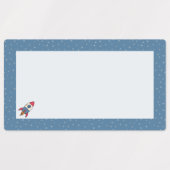 Etiquettes Autocollantes imperméables Astronaute ラベル (デザイン2)