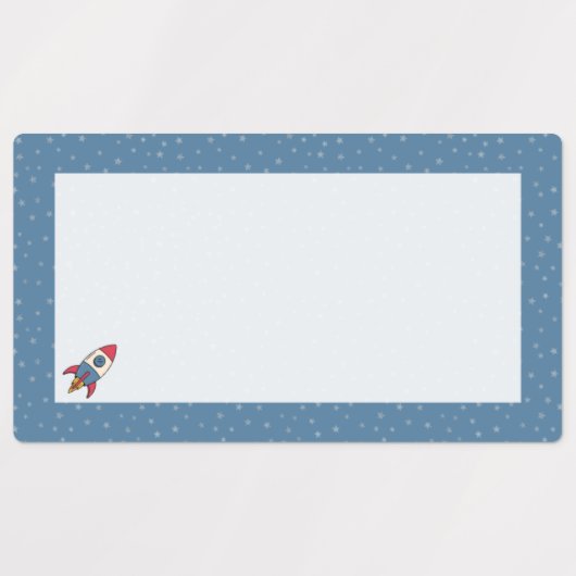 Etiquettes Autocollantes imperméables Astronaute ラベル (デザイン2)