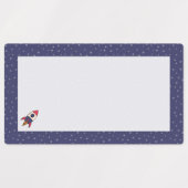 Etiquettes Autocollantes imperméables Astronaute ラベル (デザイン1)