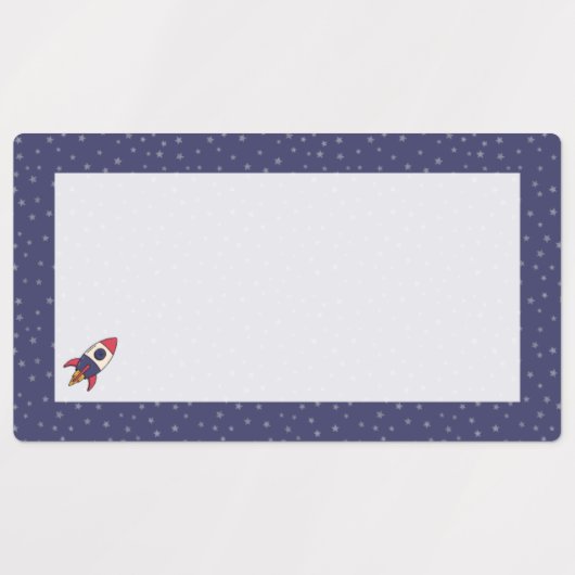 Etiquettes Autocollantes imperméables Astronaute ラベル (デザイン1)