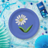 Étiquettes Cadeau  Fière Marguerite ペーパープレート (パーティー)