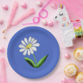 Étiquettes Cadeau  Fière Marguerite ペーパープレート (パーティー)