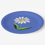 Étiquettes Cadeau  Fière Marguerite ペーパープレート (アングル)