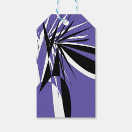 Étiquettes Cadeaux Graphiques Violettes ギフトタグ