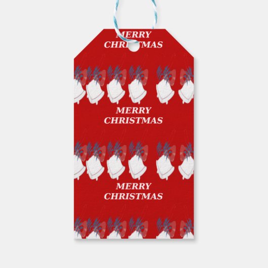 Étiquettes Cadeaux "Merry Christmas" – Bordure Rou ギフトタグ (裏面)