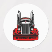 étiquettes Kenworth  ラベル (デザイン2)