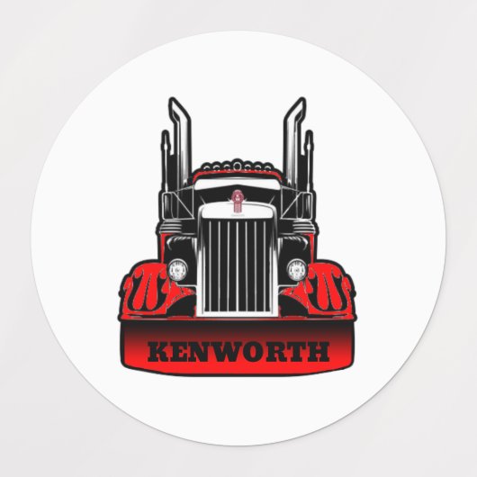 étiquettes Kenworth  ラベル (デザイン2)