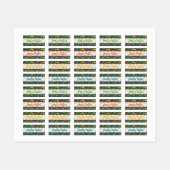 Etiquettes Vêtements pour enfant Thème Dinosaure ラベル (シート)