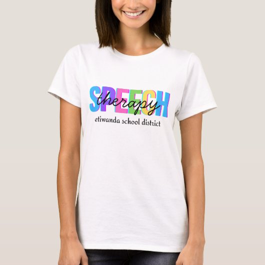 Etiwandaスピーチ Tシャツ (正面)