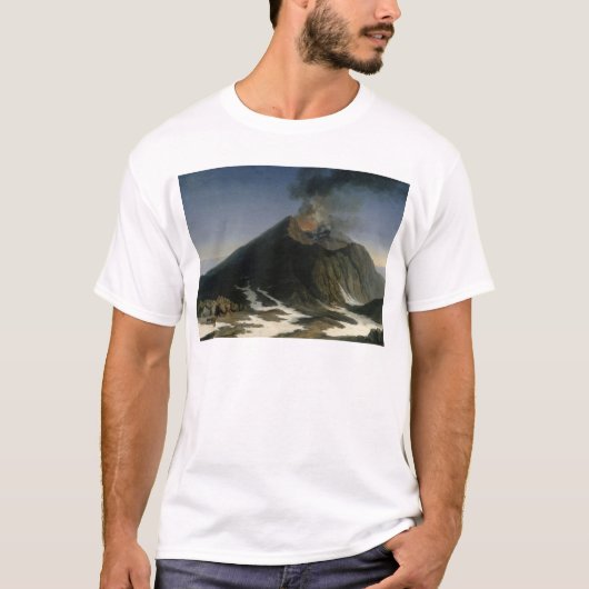Etnaの噴火 Tシャツ (正面)