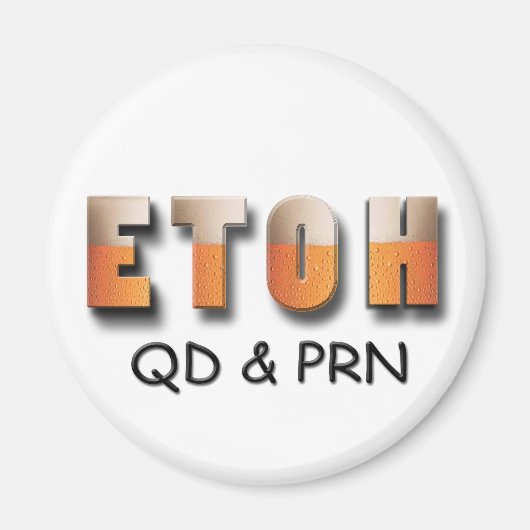 ETOH QDおよびPRN マグネット (正面)