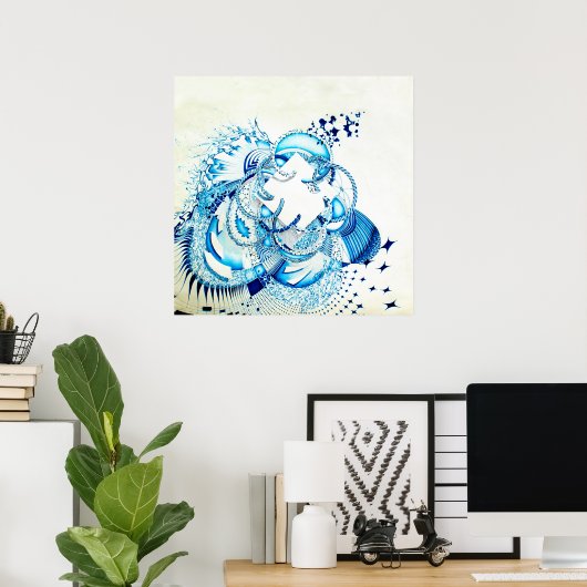 etoile filante ポスター (ホームオフィス)