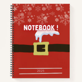 Étoiles d'Hiver : Mon Carnet 2025 ノートブック