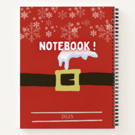 Étoiles d'Hiver : Mon Carnet 2025 ノートブック