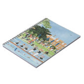 Etonの大学のボートの行列 ノートブック (左側)