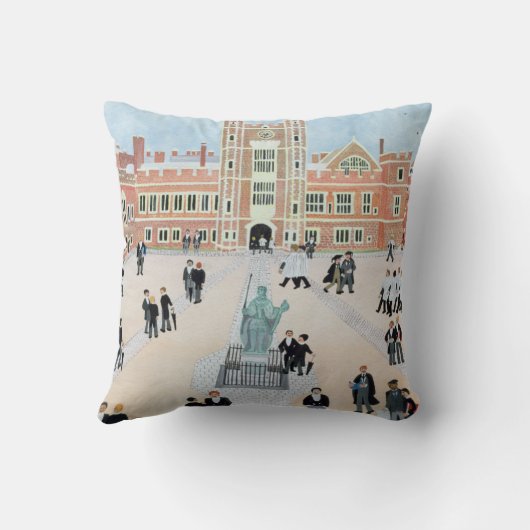 Etonの大学校庭1991年 クッション (裏面)