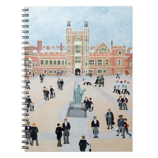 Etonの大学校庭1991年 ノートブック (正面)