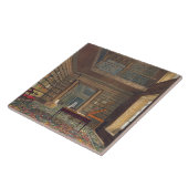 「Eton Collegの歴史からのEtonの大学図書館、 タイル (側面)