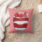 Eton Messful Strawberry Meringue UKブリティッシュ・デザート クッション (ブランケット)