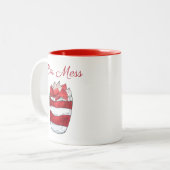 Eton Messful Strawberry Meringue UKブリティッシュ・デザート ツートーンマグカップ (正面左)