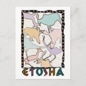 etoshaはがき ポストカード (正面)