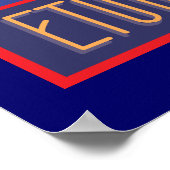 Etouffee調理師オフポスター ポスター (角)