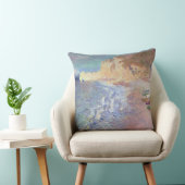 Etretatのクロード・モネ|の朝 クッション (椅子)