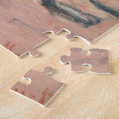 Etretat:ビーチとファレーズby Claude Monet ジグソーパズル (側面)