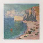 Etretat:ビーチとファレーズby Claude Monet ジグソーパズル<br><div class="desc">The'絵画 Etretat:ビーチとClaude MonetのFalaise d'Amontは、エトレット湾を支える岩の形を特徴としている。これらの主題はモネの最も切実で魅力的な主題の一つであることが証明された：その場所は見ることは崇高な存在と同じくらい移動することは物理的に危険であった。Etretat:ビーチとファレーズダモントは、この特定の岬を描いた4つのキャンバスの中で最も仕上がっている。このイメージを目的の製品に転送する。私の素晴らしアート画像は公共のギャラリーから調達され、高品質のプリントを提供するために高解像度で最適化される。デザインツールを使用してイメージのカスタム文字を追加したり、イメージをカスタマイズする。</div>