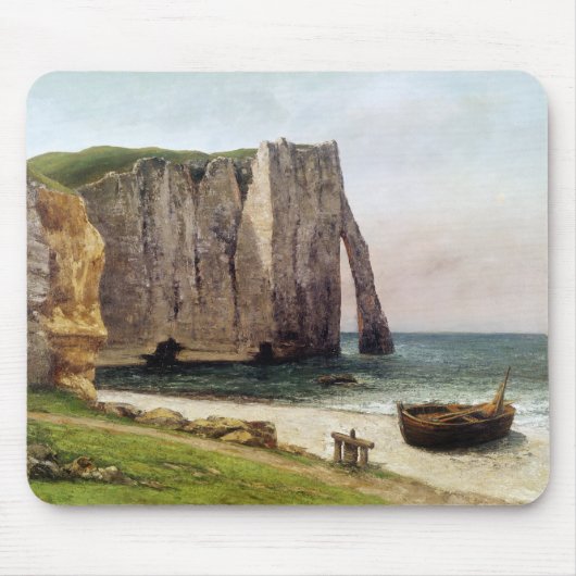 Etretat 1869年の崖 マウスパッド (正面)