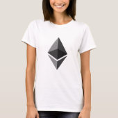 Etrhereum Cryptocurrency Tシャツ (正面)
