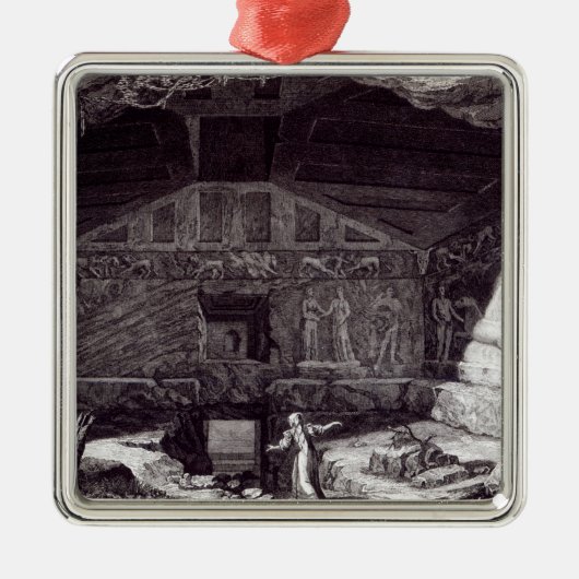 Etruscanの墓、c.1780 メタルオーナメント (正面)