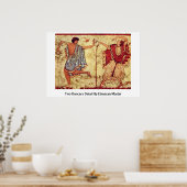 Etruscan Masterによる2人のダンサー詳細 ポスター (キッチン)