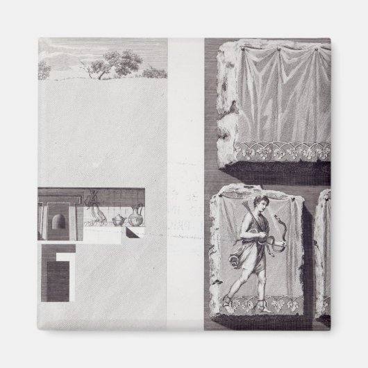 Etruscan Tombs, c.1780 マグネット (正面)