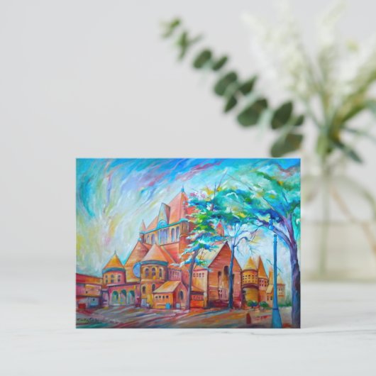 ETS建物~デトロイトインスパイアシリーズ ポストカード (スタンド正面)