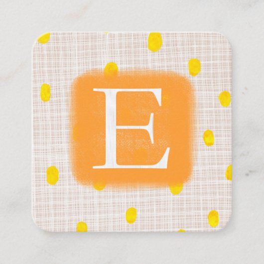 ETSY スクエア名刺 (正面)