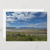 Ettrick Bay on Isle of Bute Scotland on a シーズンカード (正面/裏面)