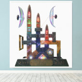 Etude №16 Astral Pilot ver.1 キャンバスプリント (インサイチュ (ウッドフロア))