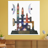 Etude №16 Astral Pilot ver.1 キャンバスプリント (インサイチュ (リビング))