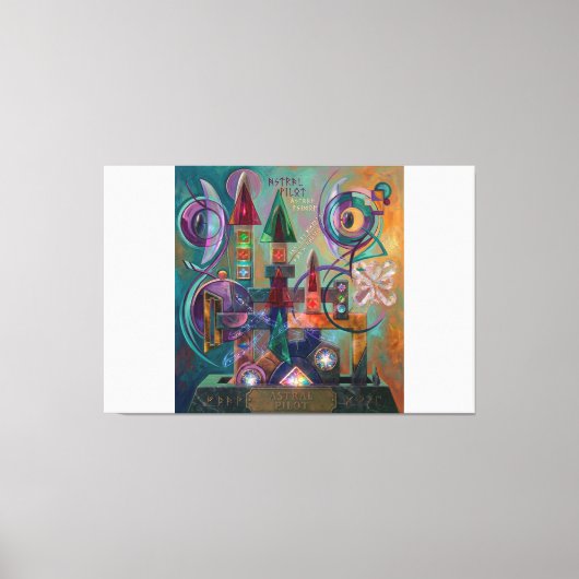 Etude №16 Astral Pilot ver.2 キャンバスプリント (正面)